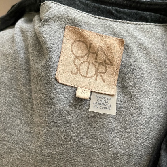 Chaser Colorblock Suede Biker Jacket - Picture 6 of 6